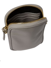 Pure Luxuries London Alaina Nappa Leather Cross-Body Phone Bag - Image 8 of 8