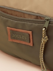 Joules Marlow Brown & Green Nylon Cross-Body Bag - Image 7 of 8
