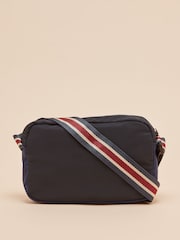 Joules Marlow Navy Blue Nylon Cross-Body Bag - Image 4 of 8