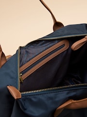 Joules Edie Navy Shopper Bag - Image 7 of 7