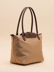 Joules Edie Beige & Brown Shopper Bag - Image 3 of 7