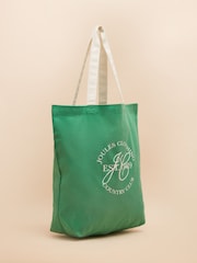 Joules Courtside Green Tote Bag - Image 4 of 7