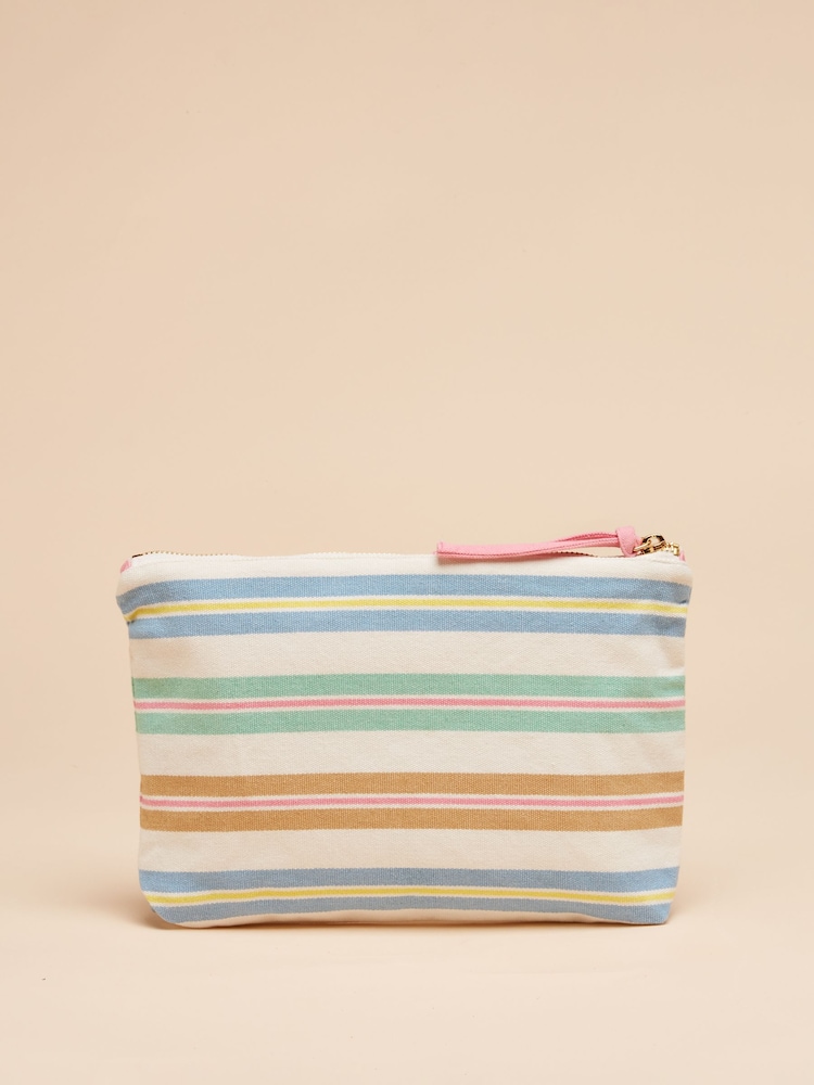 Joules Carrywell Stripe Zip Pouch - Image 3 of 5