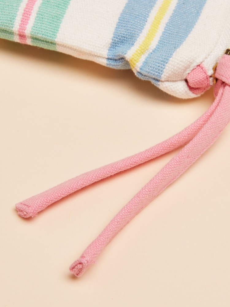 Joules Carrywell Stripe Zip Pouch - Image 4 of 5