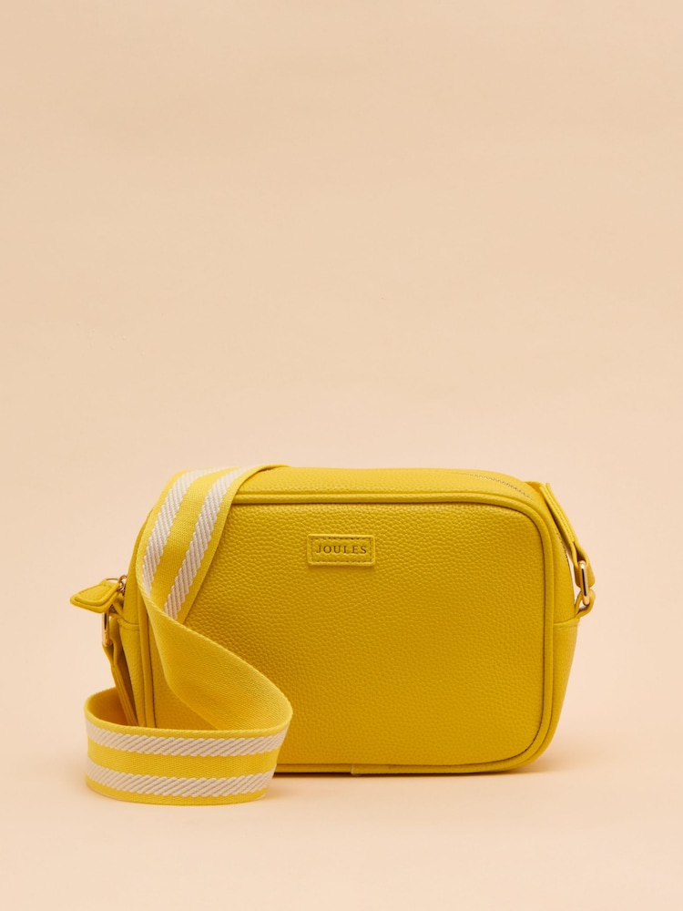Joules Trent Yellow Cross Body Bag - Image 1 of 8
