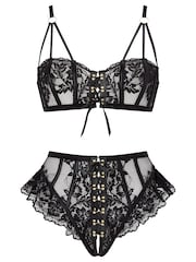 Ann Summers Boudoir Tease Lace Detail Bra Set - Изображение 5 из 5