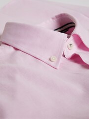 Ted Baker Pink Regular Allardo Premium Oxford Shirt - Image 6 of 6