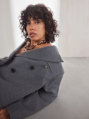 Tortoiseshell Chunky Chain Necklace Made With Recycled Zinc - Image 2 of 6