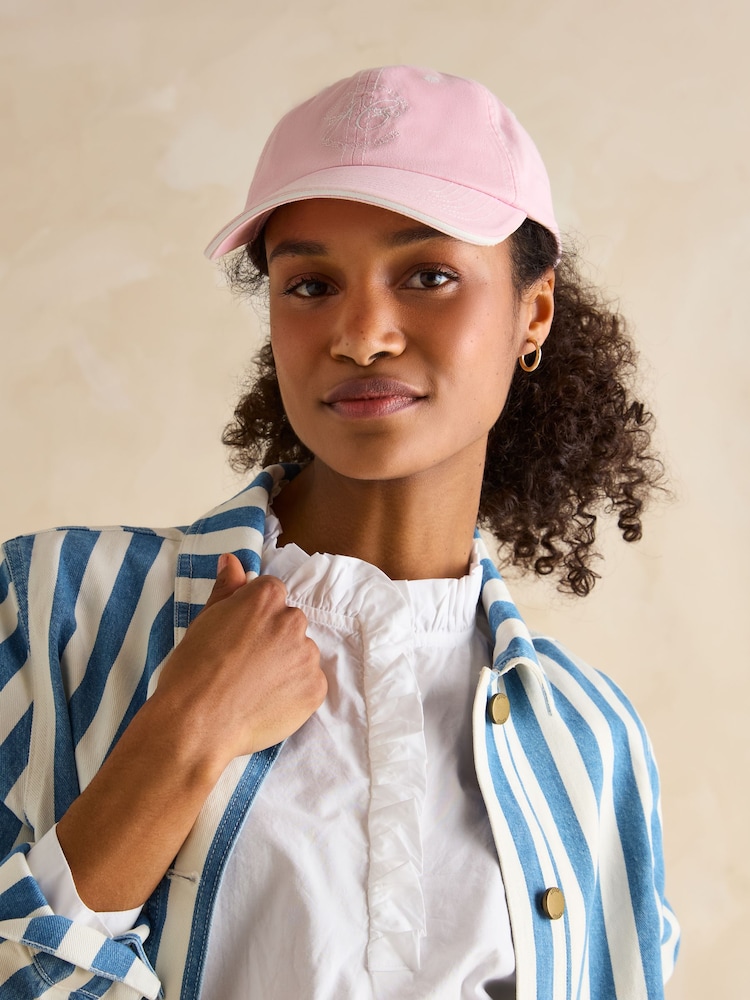 Joules Daley Pink Cap - Image 3 of 7