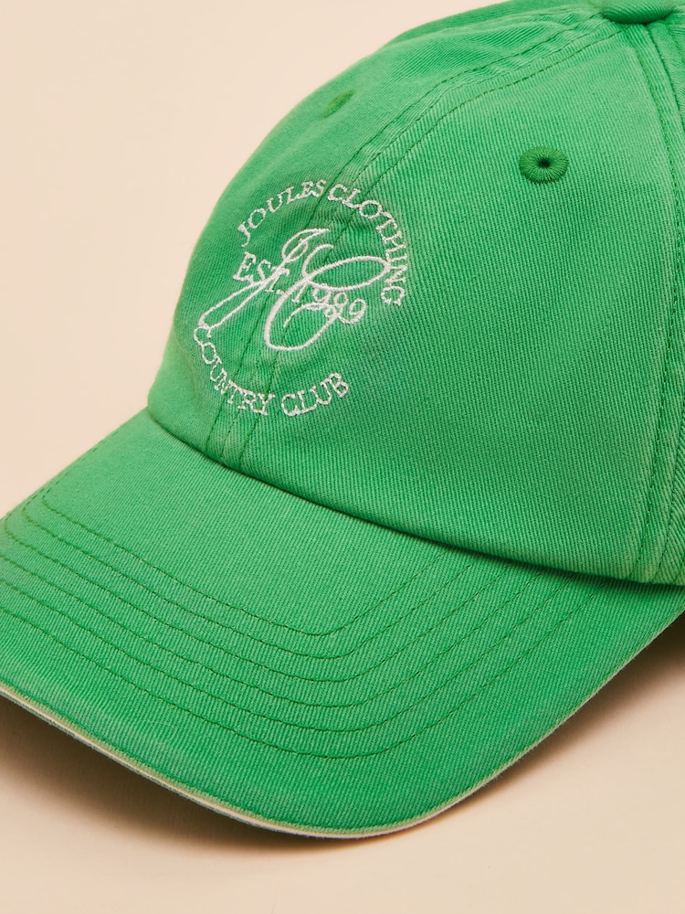 Joules Daley Green Cap - Image 5 of 6
