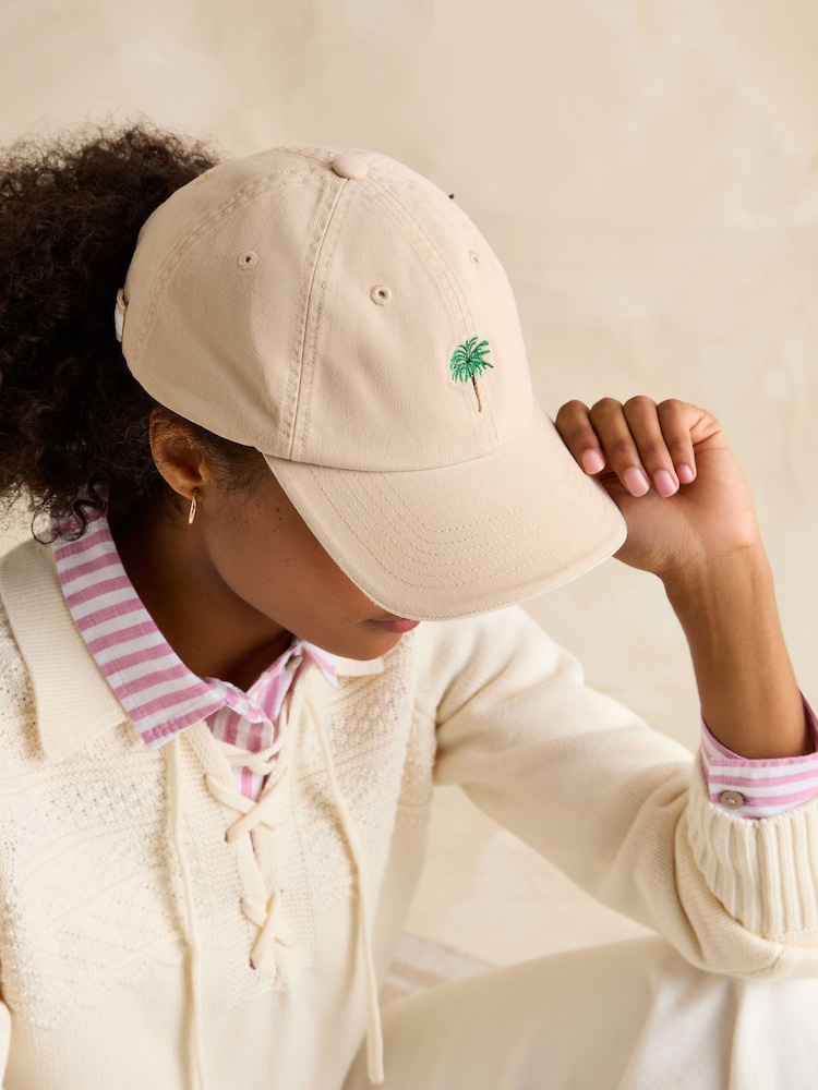 Joules Daley Tan Brown Cap - Image 2 of 6