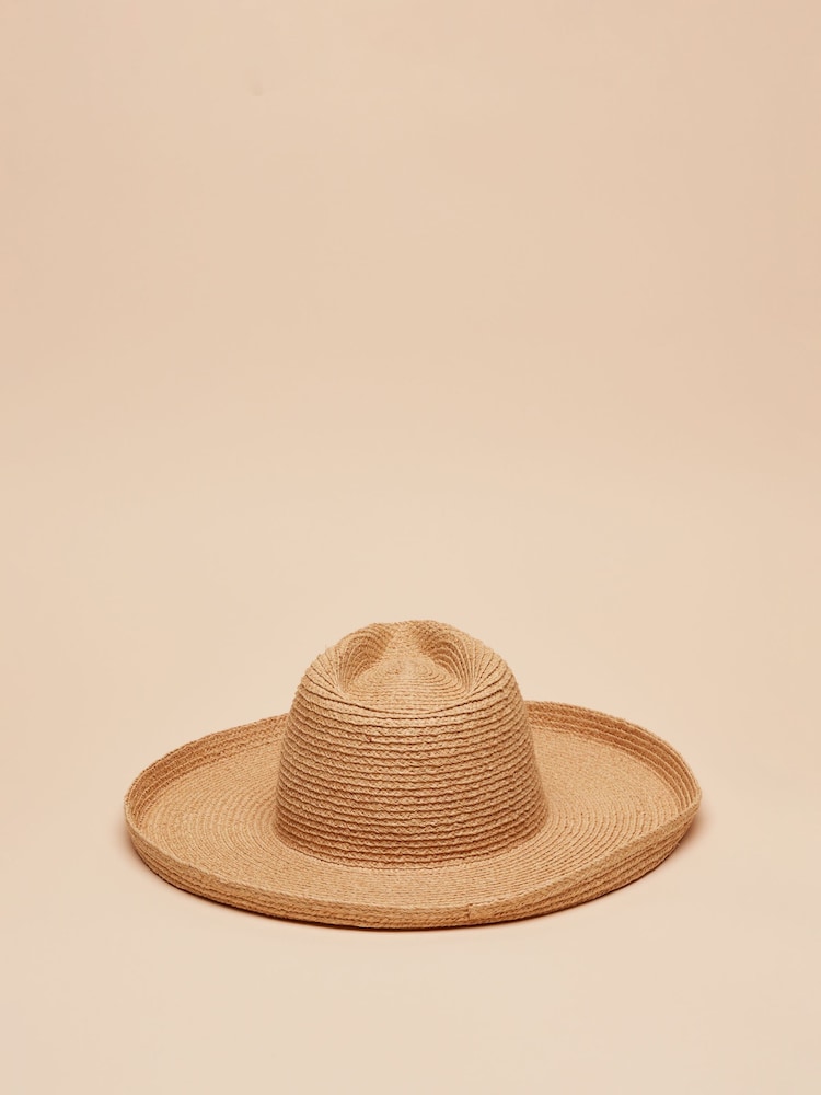 Joules Siesta Neutral Straw Hat - Image 8 of 10