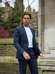 Harry Brown Deakin Cotton Linen Seersucker Regular Fit Blazer - Image 9 of 22