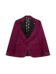 Twisted Tailor Papatya Jacquard-Jacke in schmaler Passform - Bild 4 von 6