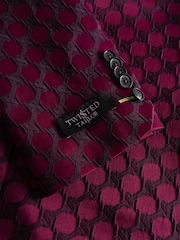 Twisted Tailor Papatya Jacquard-Jacke in schmaler Passform - Bild 5 von 6