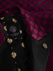 Twisted Tailor Papatya Jacquard-Jacke in schmaler Passform - Bild 6 von 6
