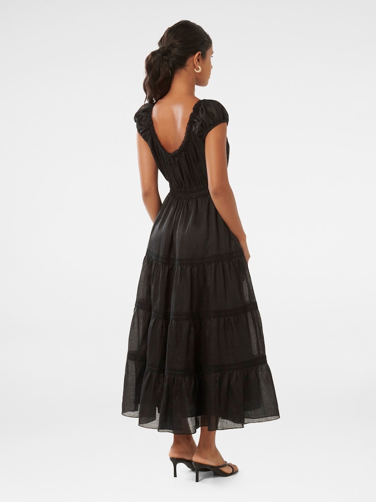 Forever New Tuscany Midikleid mit Besatz in Petite - Bild 4 von 4