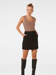 Forever New Black Tabitha Mini Skirt - Image 5 of 5