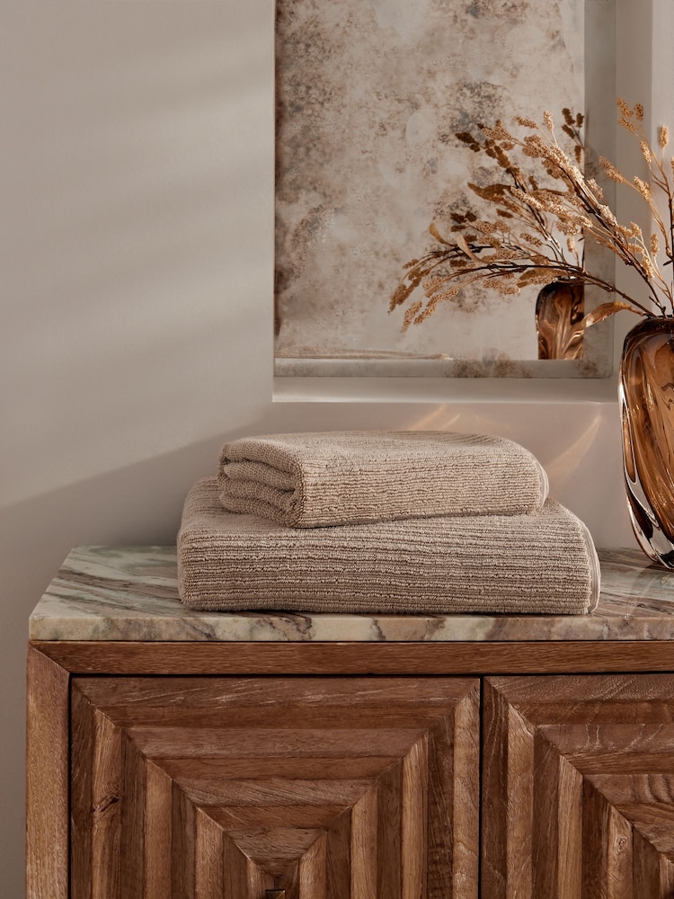 Caramel Brown N. Premium 100% Cotton Towel - Image 1 of 5