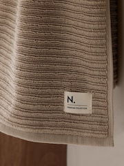 Caramel Brown N. Premium 100% Cotton Towel - Image 4 of 5