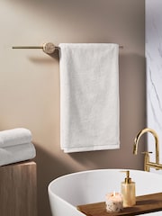 White Luxury Spa Collection Luxe 100% Cotton Towel - Image 2 of 5