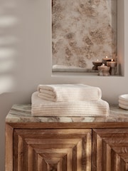 Natural N. Premium 100% Cotton Towel - Image 1 of 5