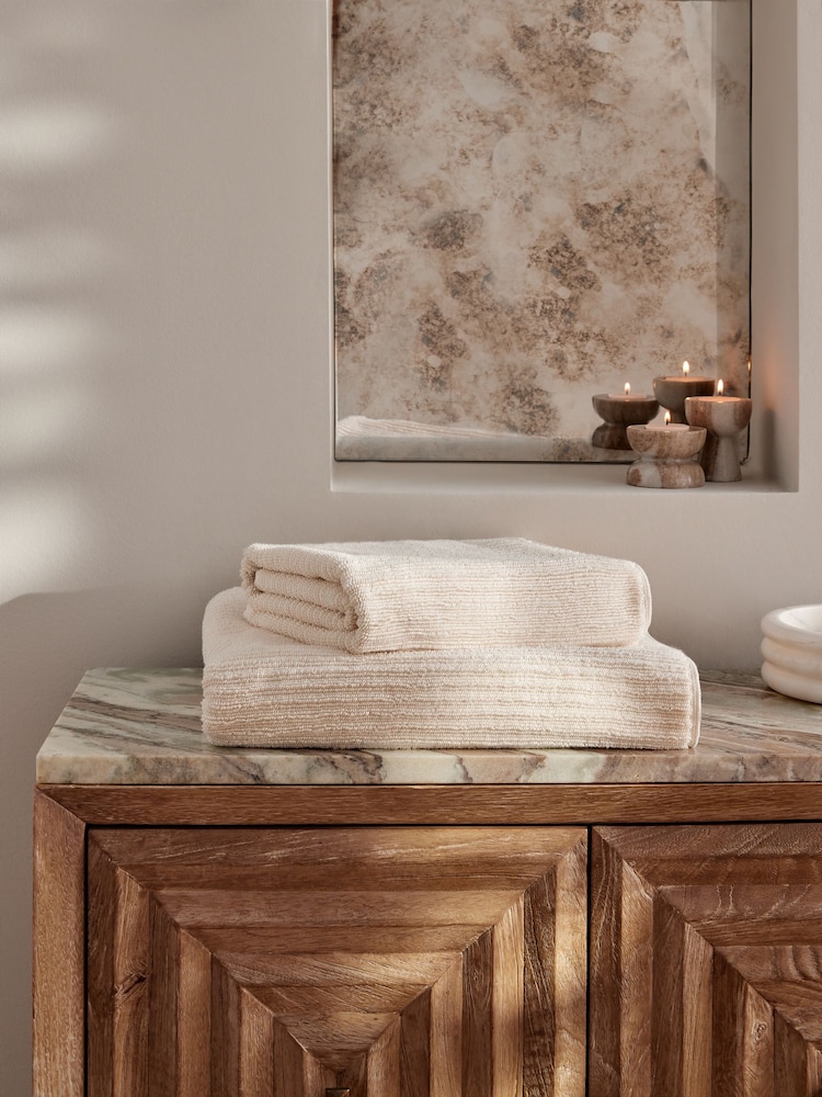 Natural N. Premium 100% Cotton Towel - Image 1 of 5