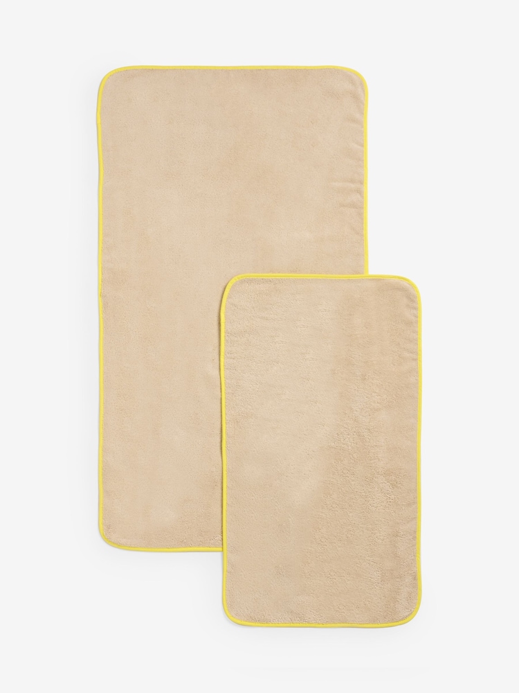 Colour Pop Trim 100% Cotton Towel - Image 6 of 7