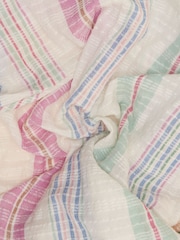 Joules Orla Multi Lightweight Cotton Scarf - Image 6 of 6