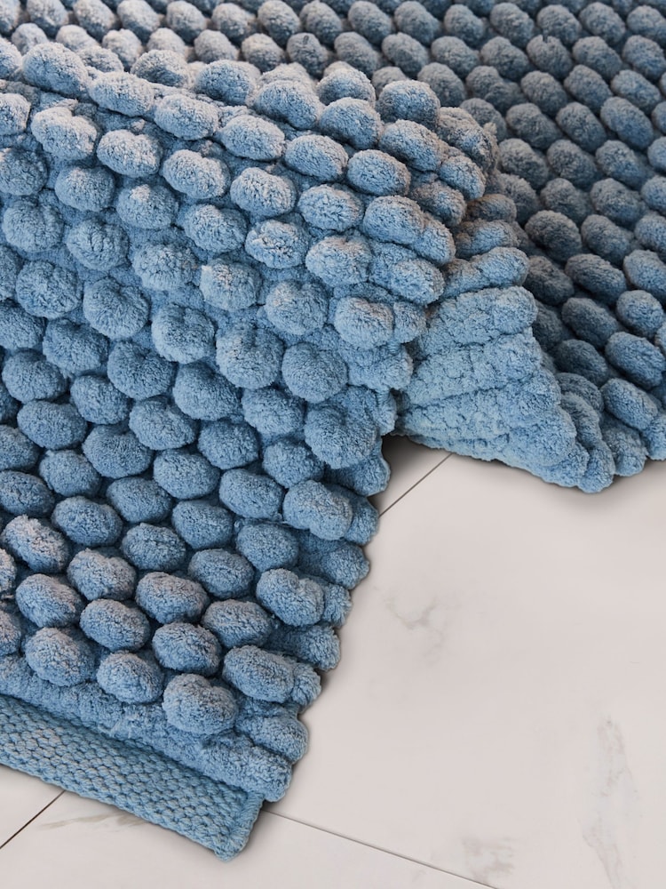Slate Blue Giant Bath Bobble Mat - Image 3 of 3
