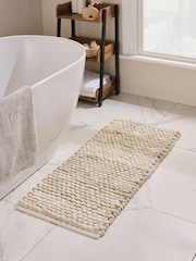 Natural Giant Runner Bath Bobble Mat - Image 1 of 4