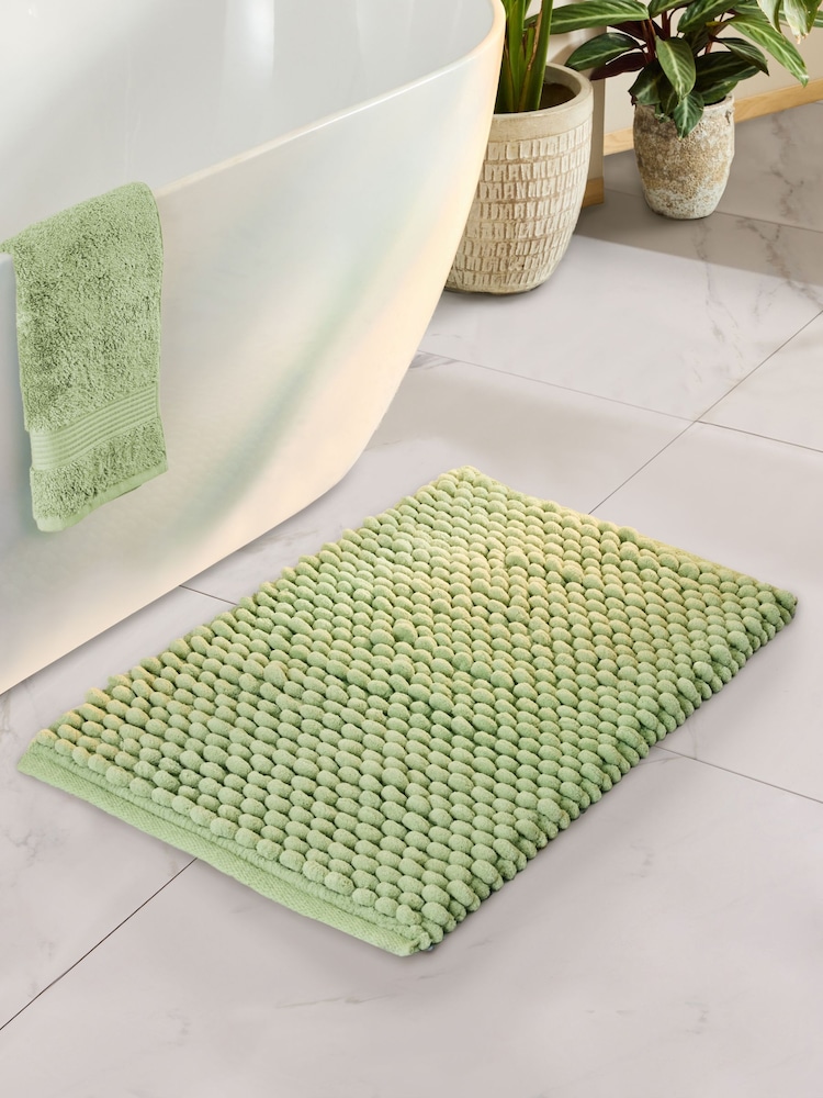 Mid Sage Giant Bath Bobble Mat - Image 1 of 3