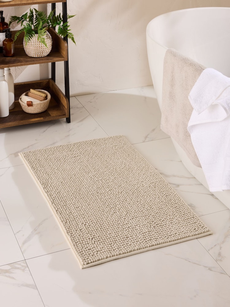 Natural Light Bobble Bath Mat - Image 1 of 3