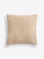 Teal Blue Abstract Floral Cushion - Image 4 of 5