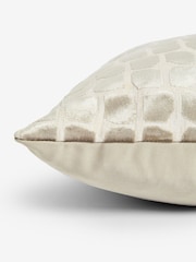 Champagne Gold Velvet Spot Cushion - Image 5 of 5