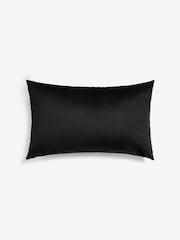 Monochrome Yee Haw Slogan Velvet Cushion - Image 4 of 5