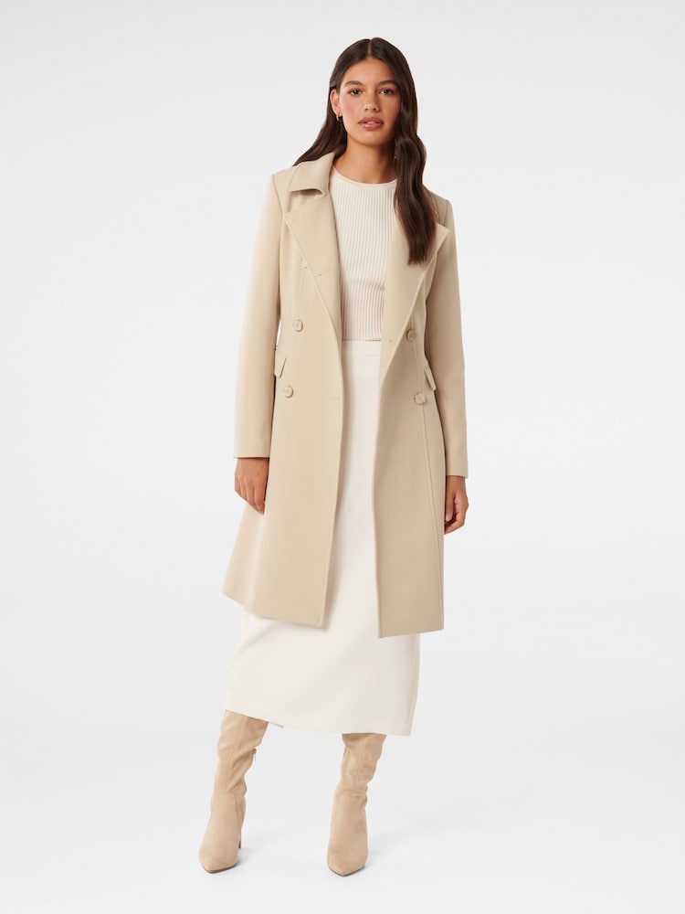 Forever New Brown Melissa Trench Coat - Image 5 of 5