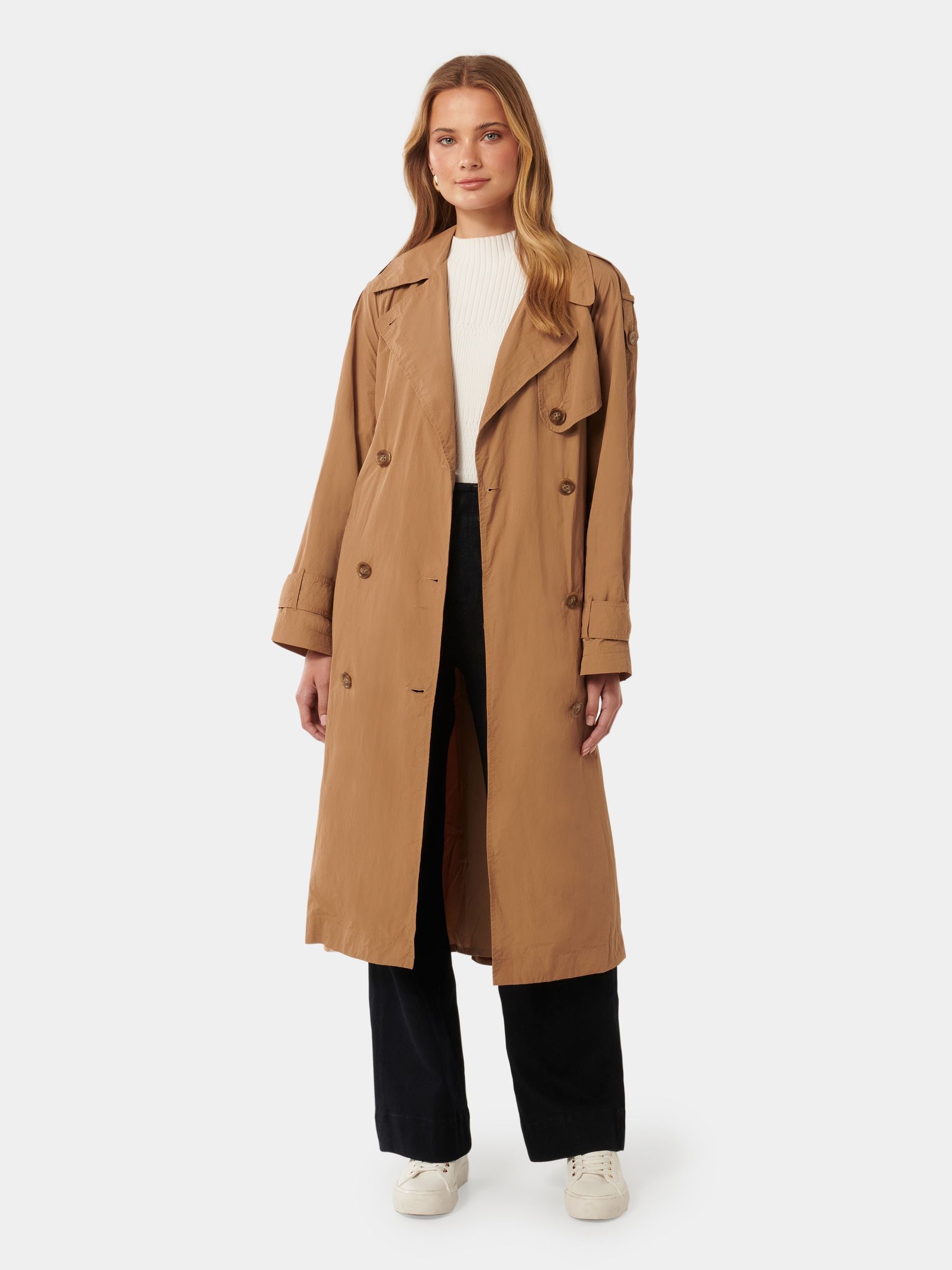 Buy Forever New Brown Alexis Summer Trench Coat from Next Luxembourg