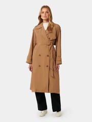 Forever New Brown Alexis Summer Trench Coat - Image 5 of 5