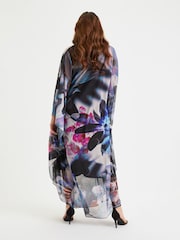 Scarlett & Jo Multi Blue Maxi Kaftan - Image 4 of 4