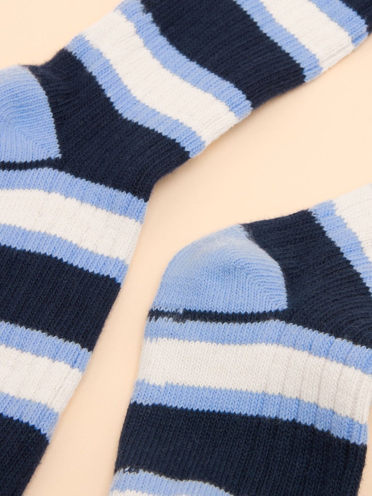 Marineblau/blau - Joules Women's Wader Welly Socks - Bild 3 von 3 Marineblau/blau - Joules Women's Wader Welly Socks - Bild 3 von 3