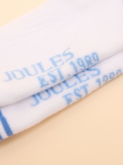 Joules Women's Volley Blue Pack of Two Tennis Socks - Image 2 of 3