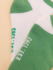 Joules Women's Volley Green Pack of Two Tennis Socks - Image 2 of 3