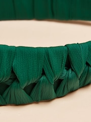 ירוק - Joules Patsy Knot Headband - תמונה 6 מתוך 7