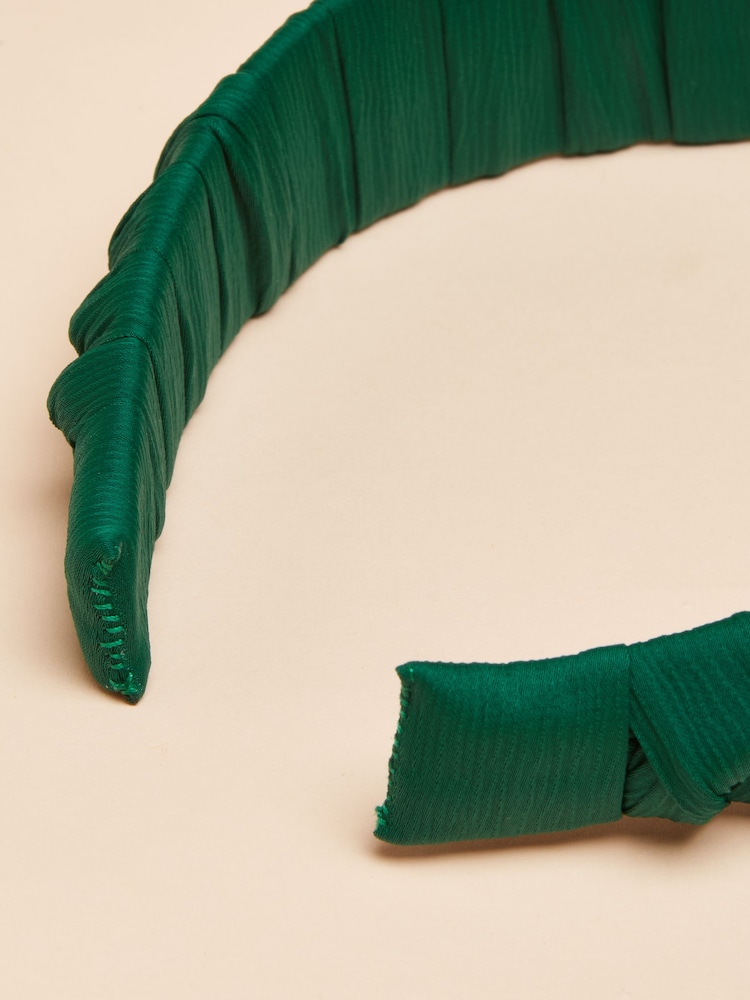 ירוק - Joules Patsy Knot Headband - תמונה 7 מתוך 7