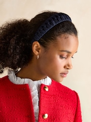 Joules Patsy Navy Blue Knot Headband - Image 2 of 6