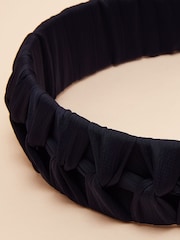 Joules Patsy Navy Blue Knot Headband - Image 5 of 6