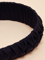 Joules Patsy Navy Blue Knot Headband - Image 6 of 6