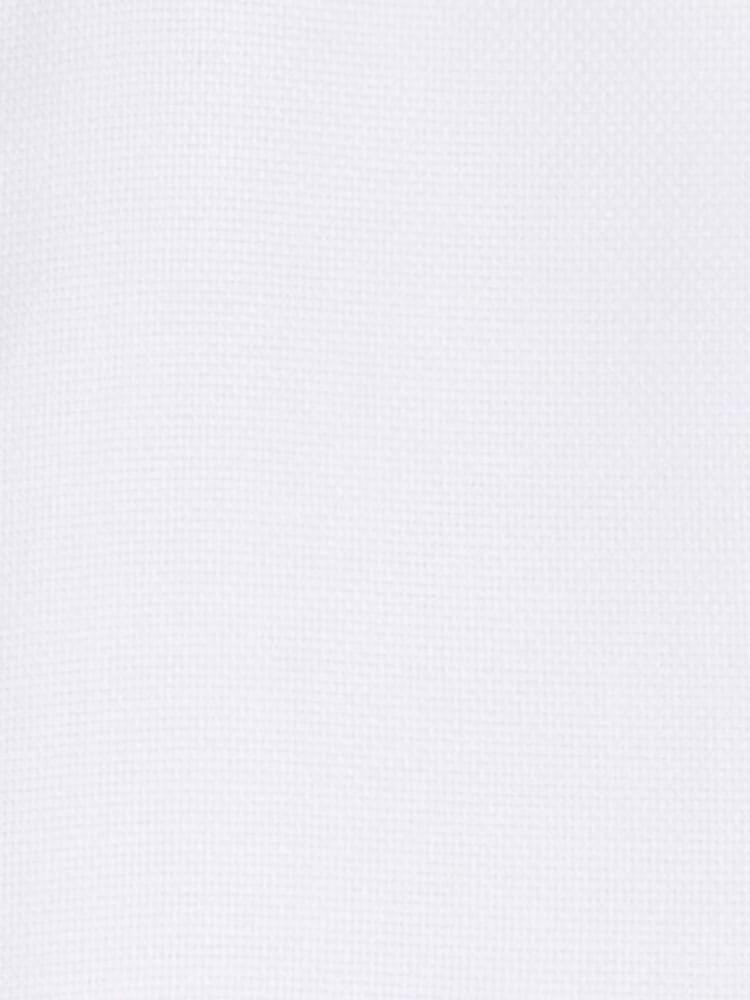 MOSS White Tailored Fit Oxford Non Iron 100% Cotton Shirt - Image 4 of 4