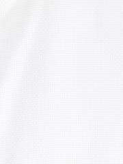 MOSS Off White Single Cuff Dobby 100% Cotton Shirt - Image 4 of 4